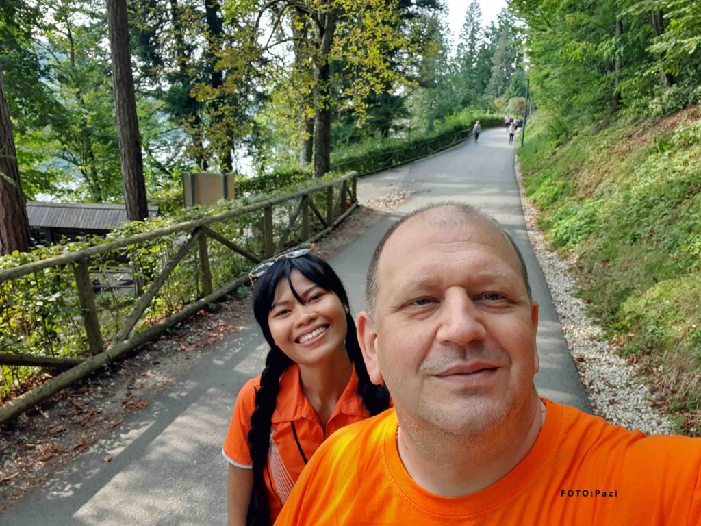 Bledsko jezero z otokom